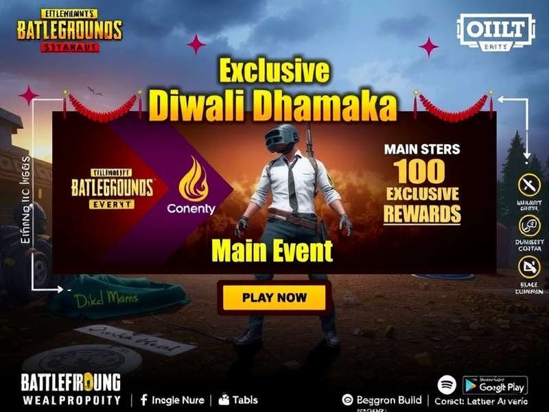 PUBG Diwali Dhamaka Exclusive Rewards